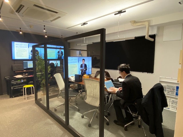スタジオ　社会的距離　対策